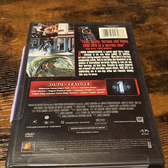 True Lies DVD - Picture 4 of 4